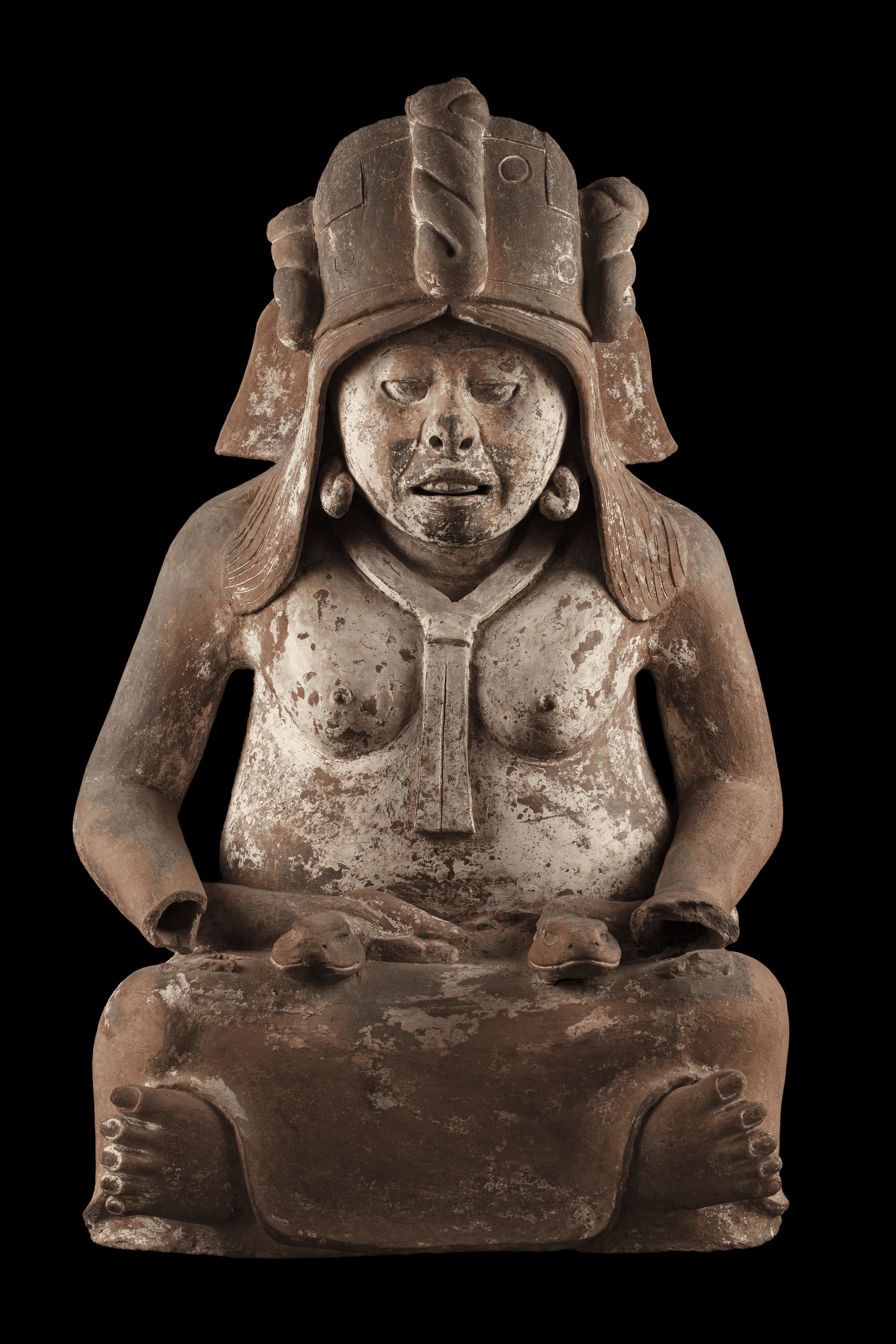 Escultura de la diosa Tlazolteotl-Ixcuina