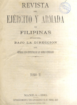 Revista del Ejército y Armada de Filipinas (Manila,  1880-).
