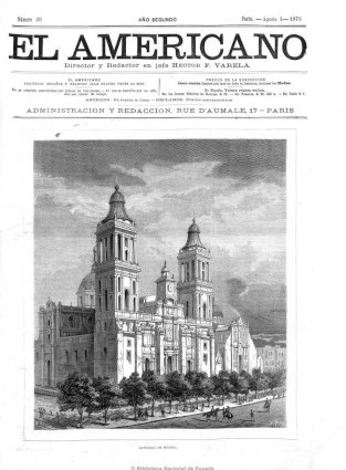 Portada del número 39 de El Americano