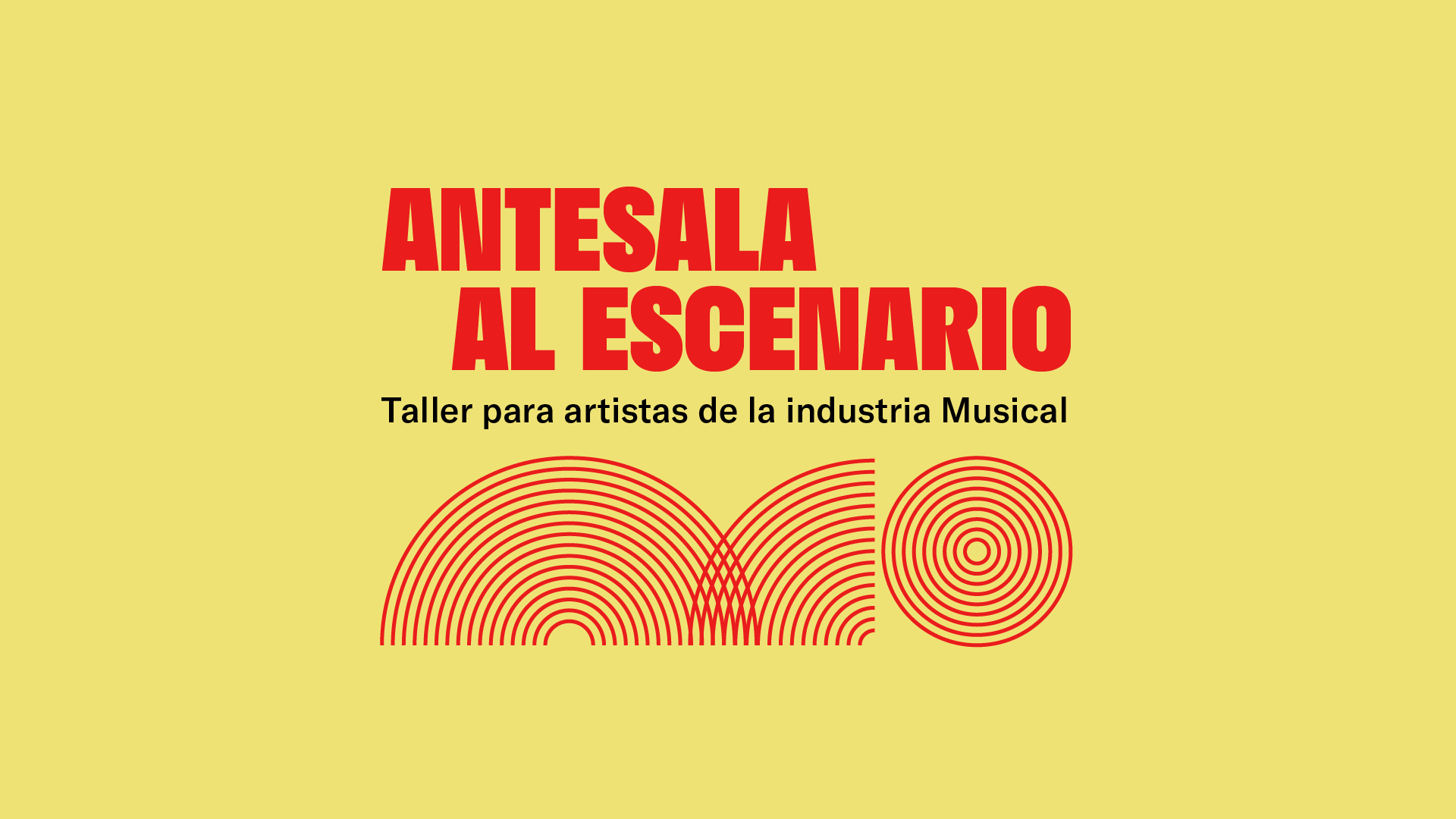 Antesala al escenario