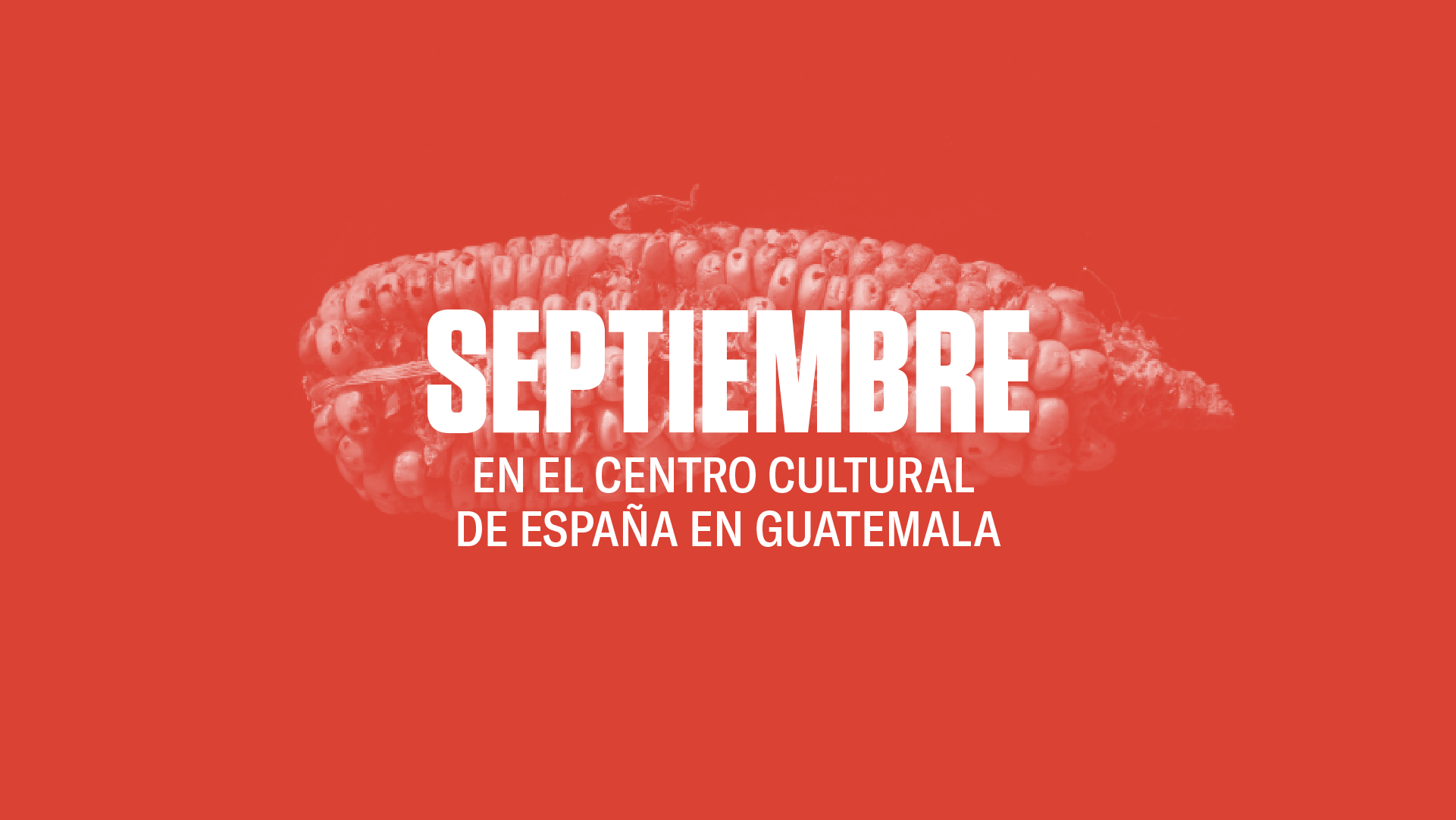 Septiembre en el Centro Cultural de Espaa