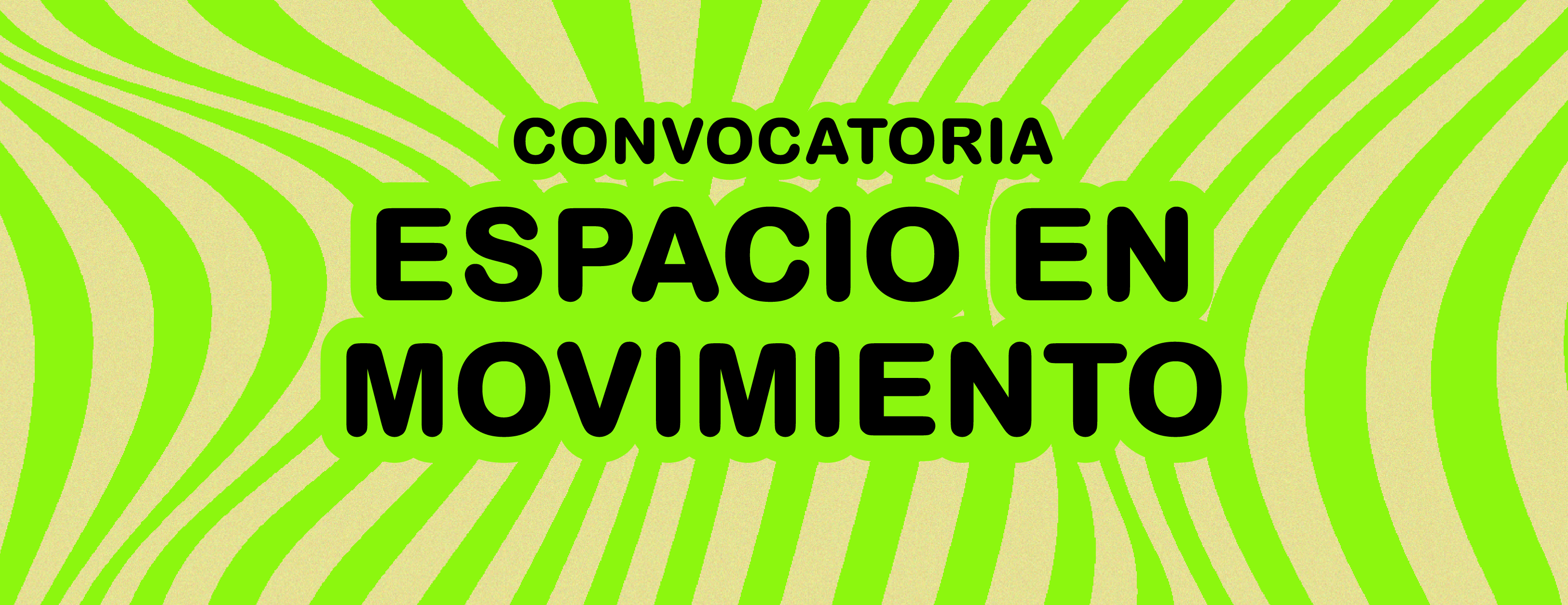 Espacio en movimiento II Programa de apoyo a la creacin escnica jven