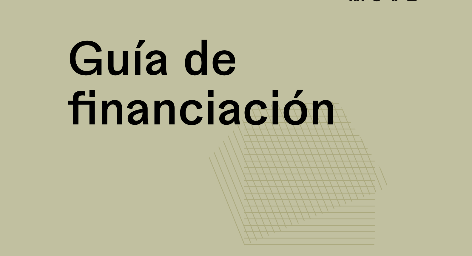Gua de financiacin para la movilidad internacional de artistas y profesionales de la cultura