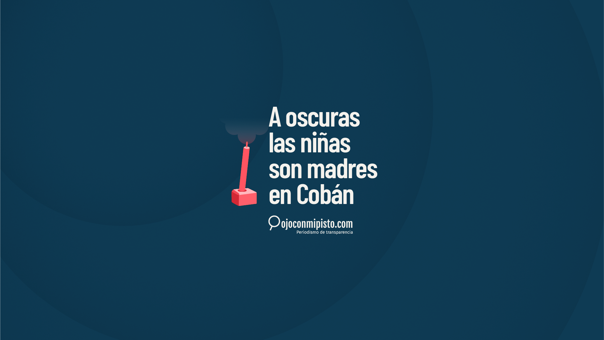 Conversatorio A oscuras las niñas son madres en Cobán