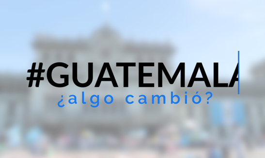 Presentacin del documental Guatemala algo cambi