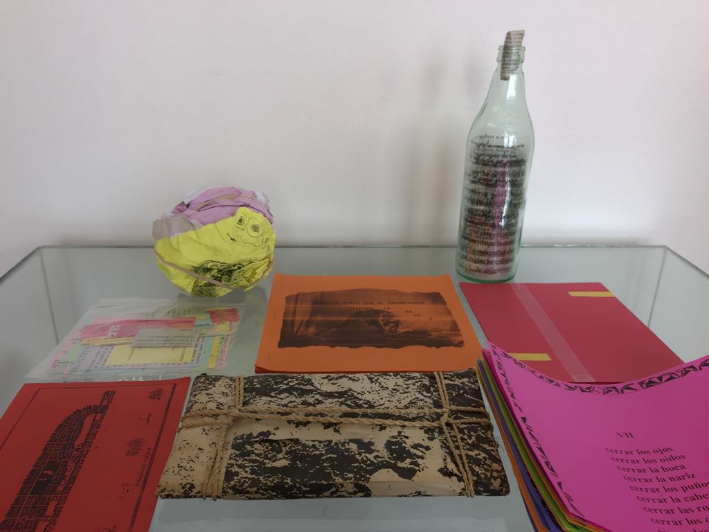 Exposicin Artefactos poticos de Francisco Njera