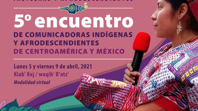 V Encuentro de Comunicadoras Indgenas y Afrodescendientes