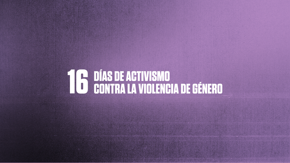 16 das de activismo contra la violencia de gnero