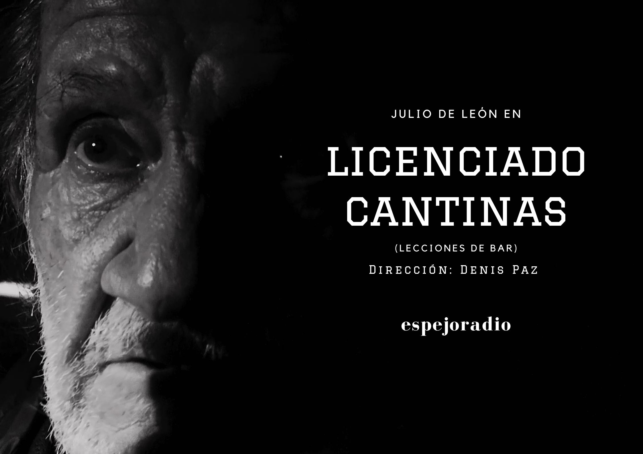 Licenciado Julio Cantinas Lecciones de Bar