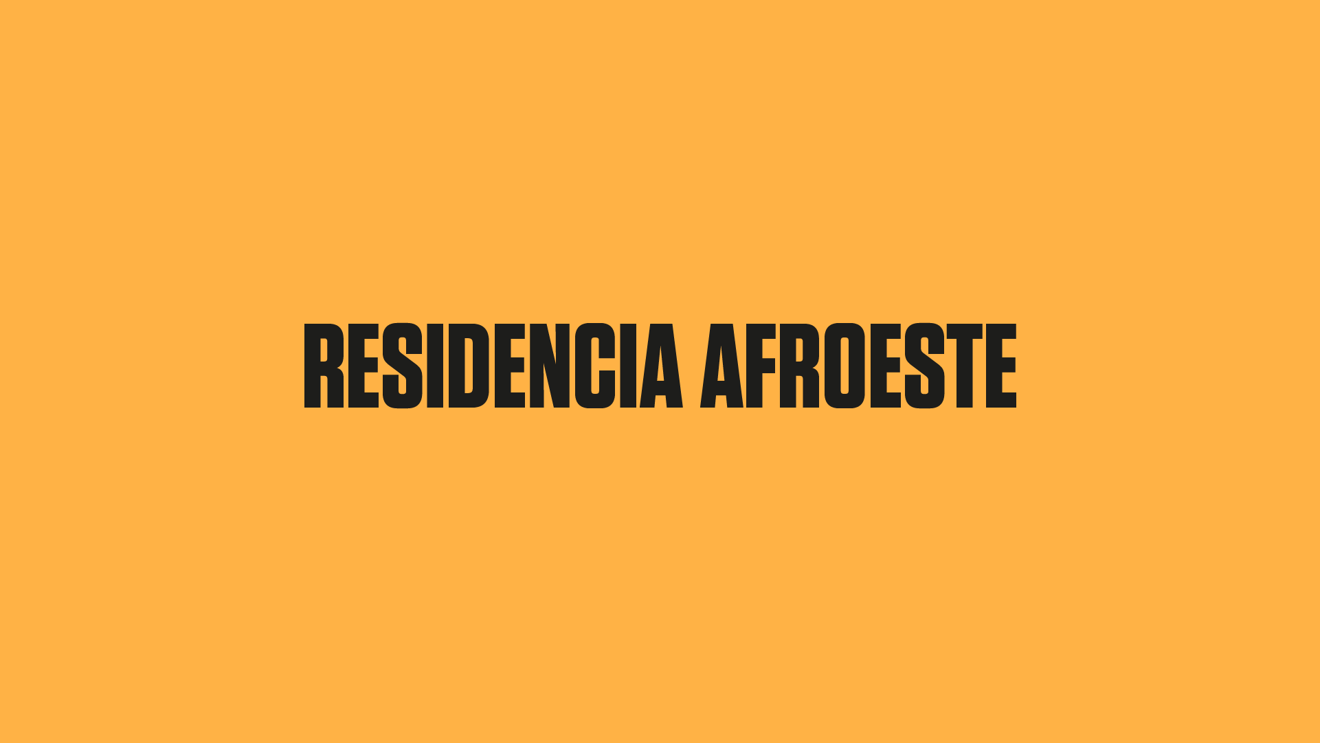 Residencia AfrOeste en Casa Luba Isieni