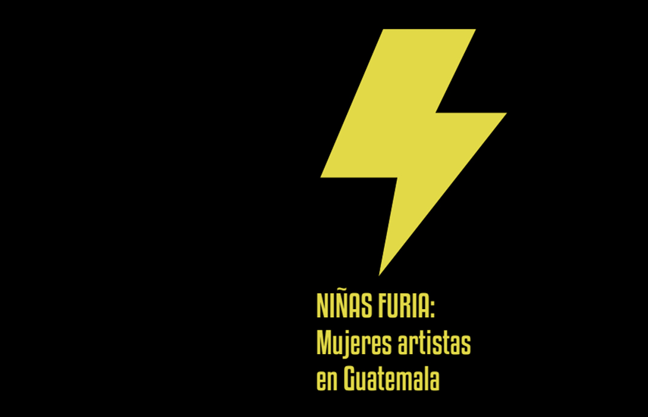 Nias Furia Mujeres artistas en Guatemala