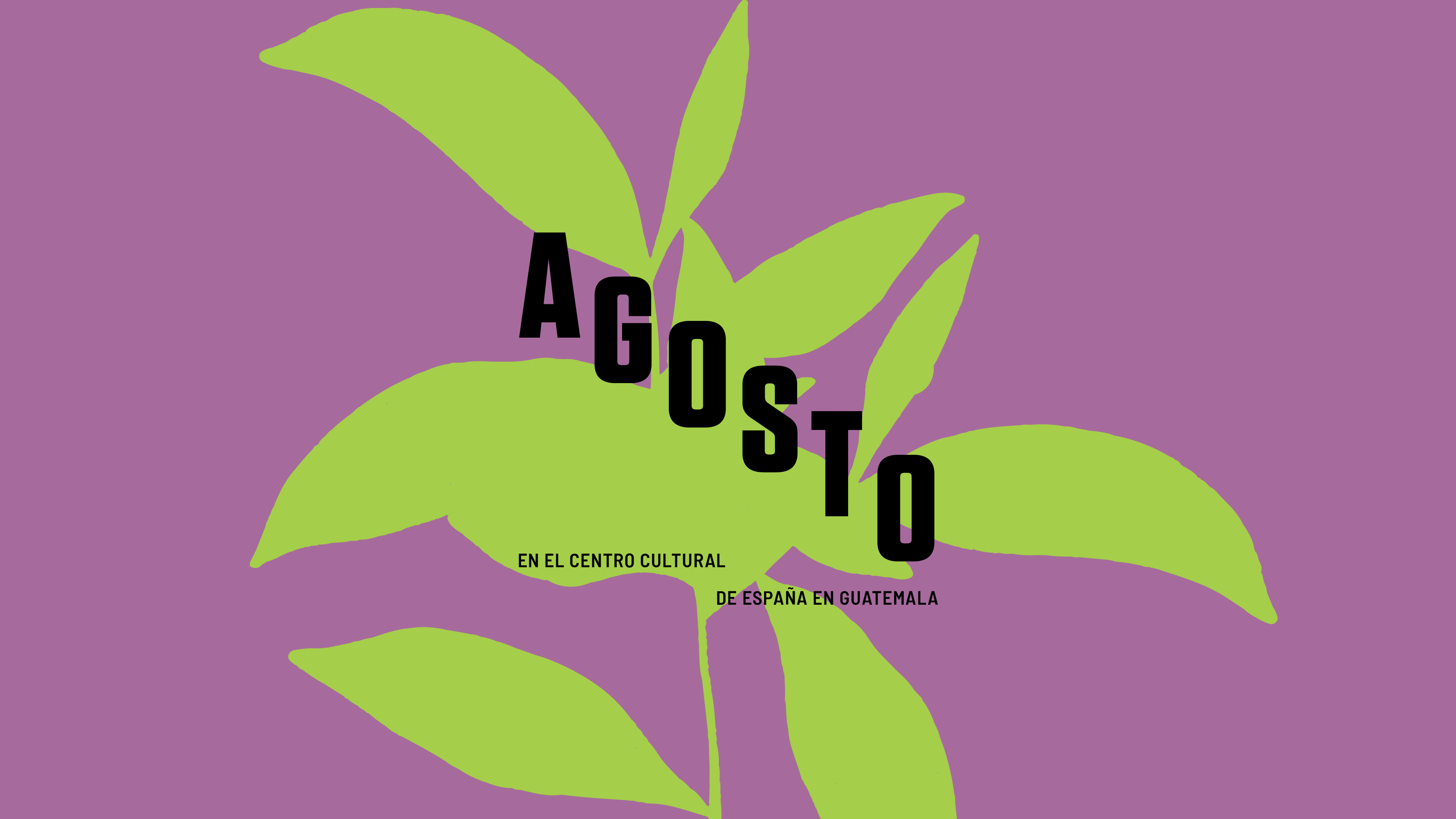 Agosto en el Centro Cultural de Espaa