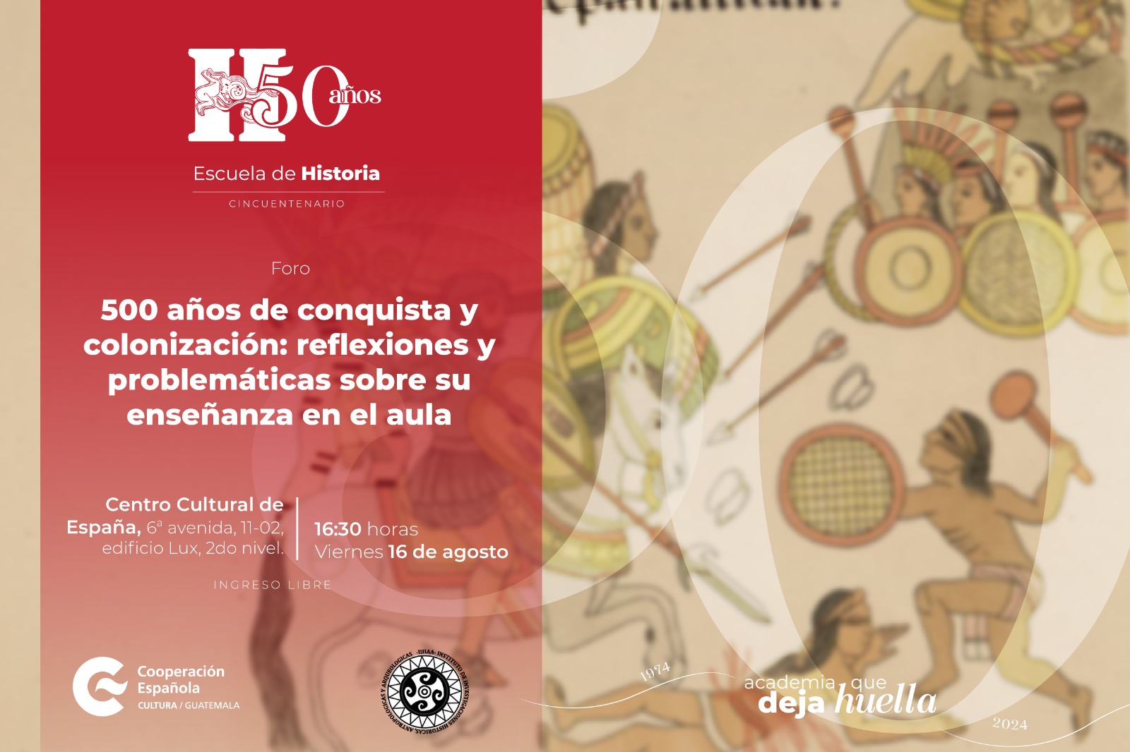 Conversatorio 500 aos de conquista y colonizacin reflexiones y problemticas sobre su enseanza en el aula